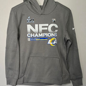 Grey Nike Rams Hoodie - Youth LARGE
